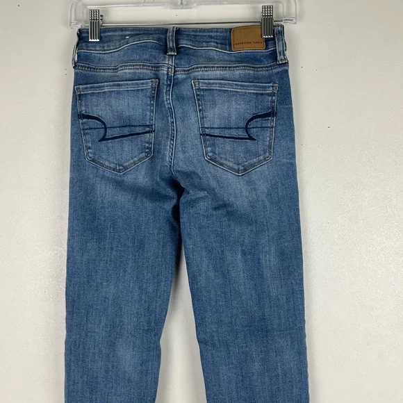 American Eagle Outfitters Super Stretch Skinny Jeans 0 - Picture 6 of 12